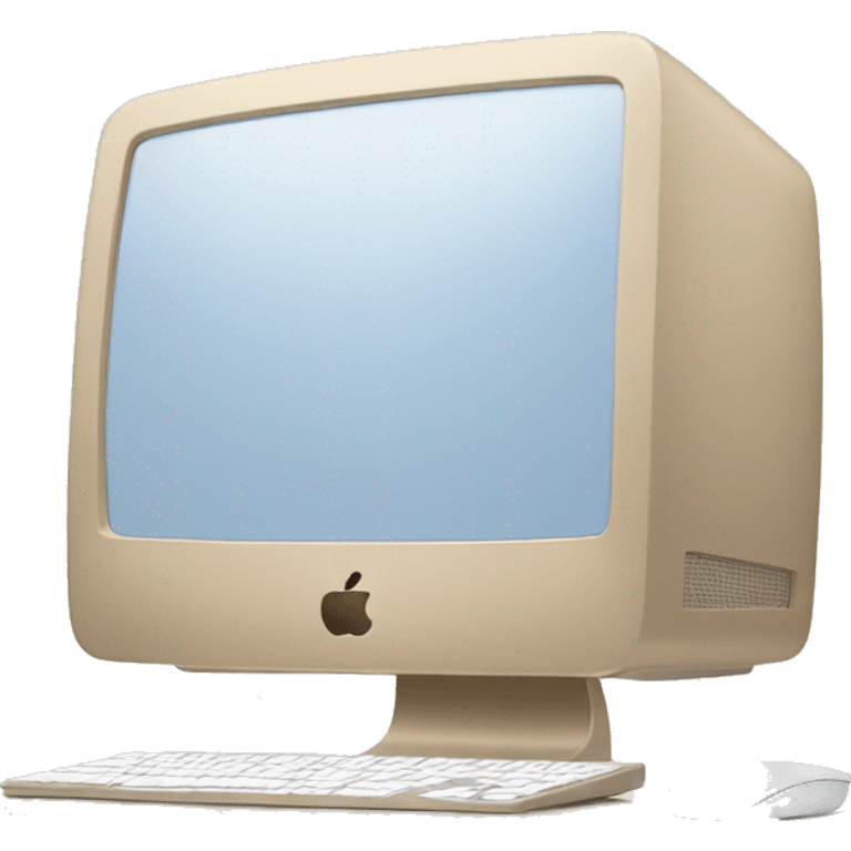 beige imac emoji