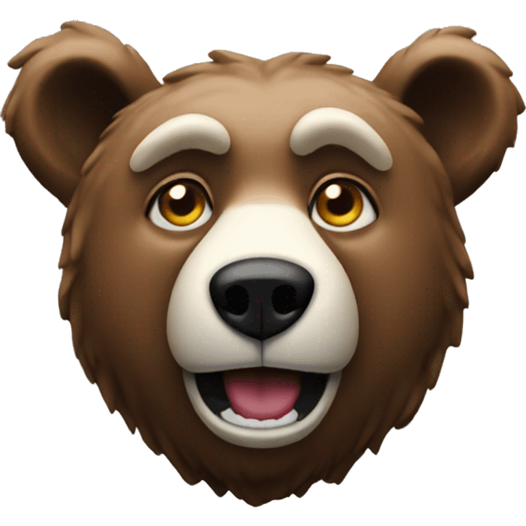 Cocaine bear emoji