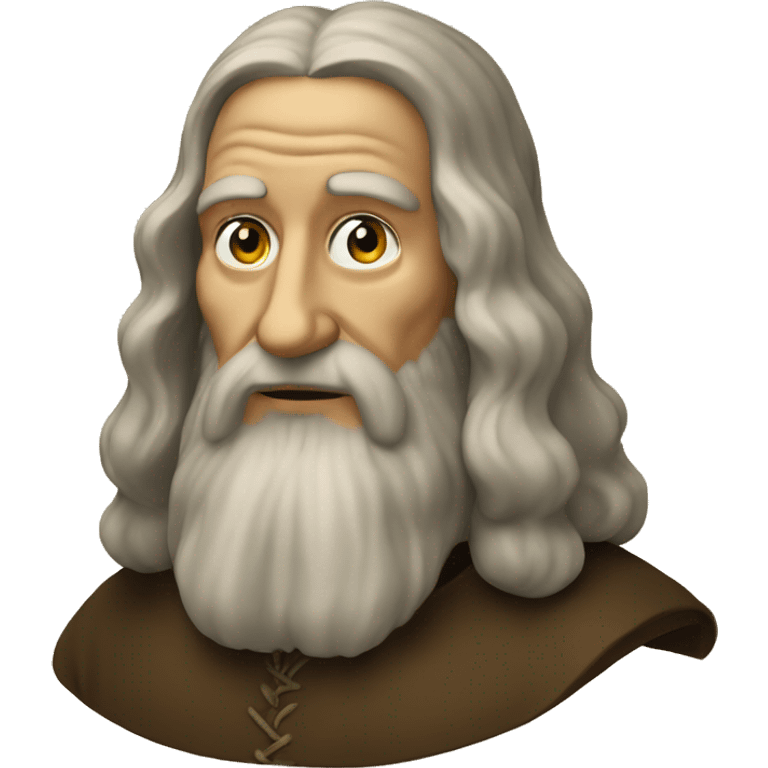 leonardo da vinci emoji