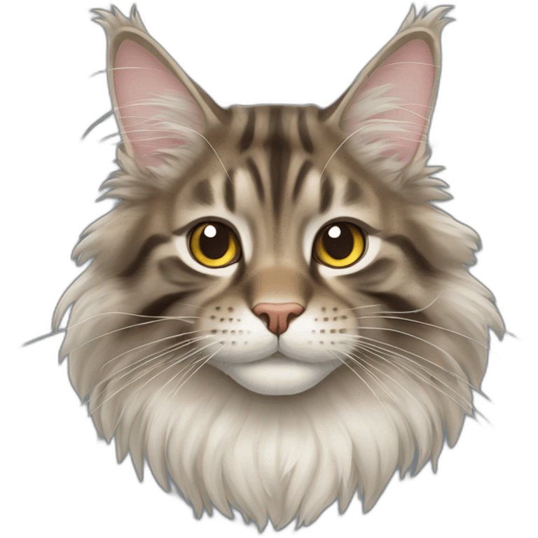 Happy Mainecoon emoji