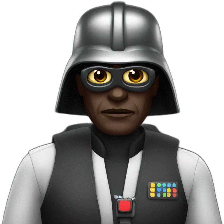 Darth Vader bus driver emoji