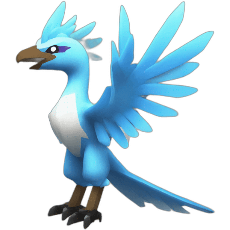 Pixelmon Minecraft Shiny Galar Articuno emoji