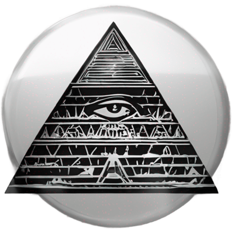 dig disk of Vinyl record cutting Egypt pyramid emoji