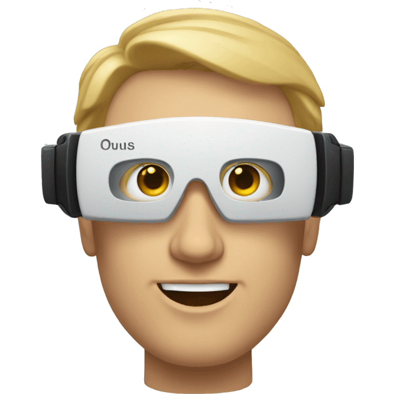 white man wearing oculus vr emoji