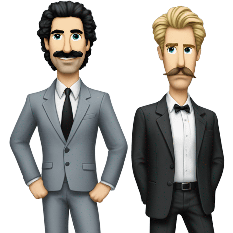 borat and chad kroeger  emoji