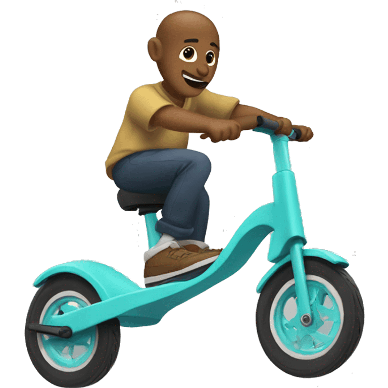 Trottinette freestyle emoji