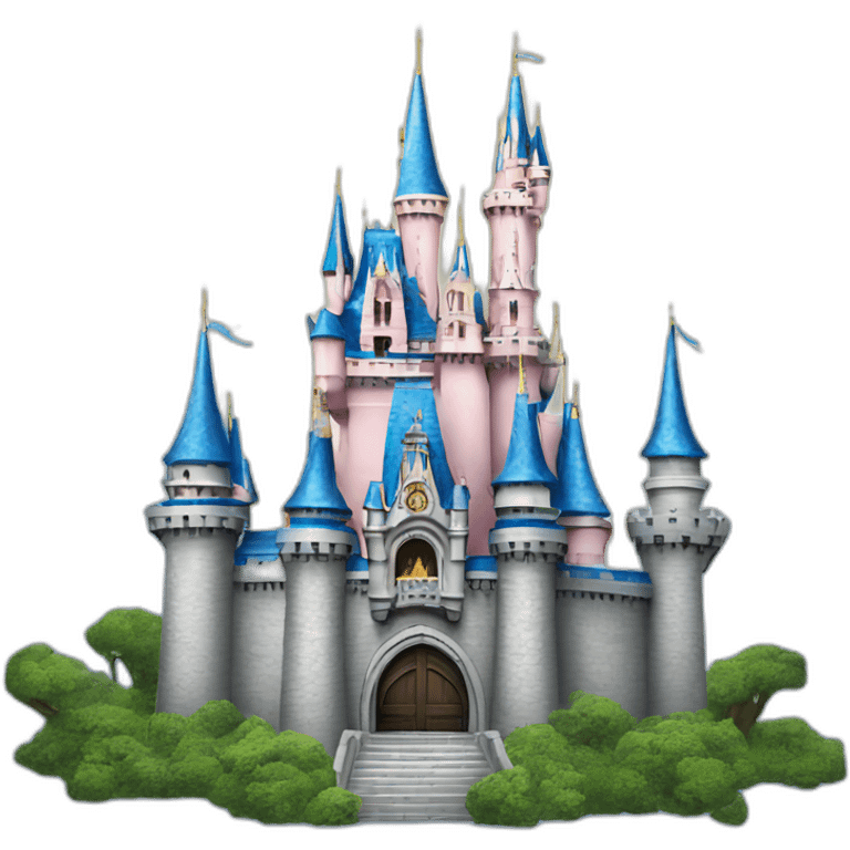 Cinderella castle emoji