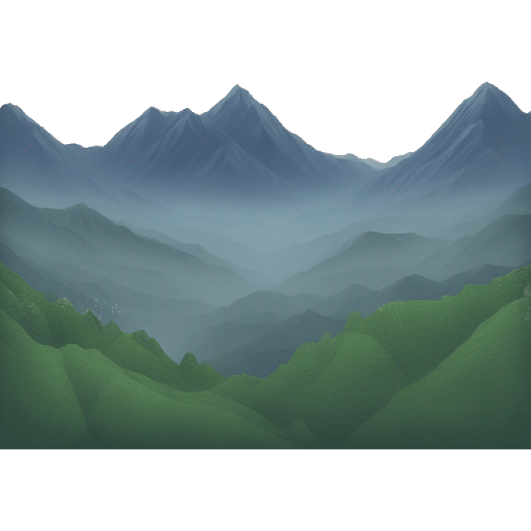 mountains emoji