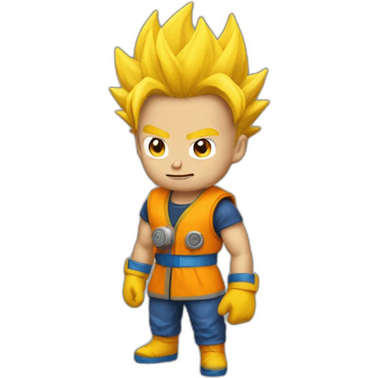 super saiyan engineer emoji