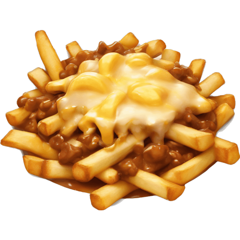 Poutine qui mange  emoji