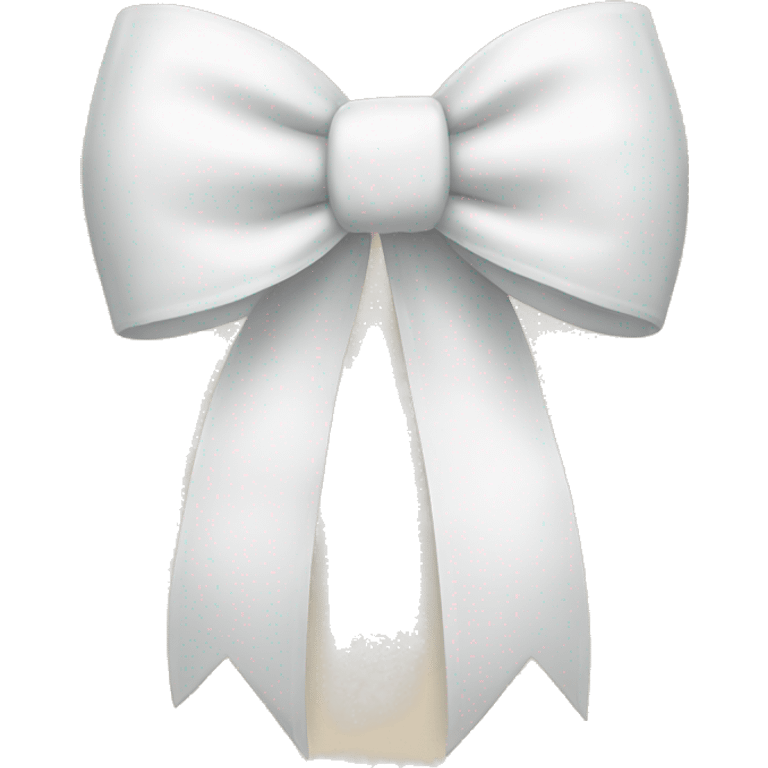 white bow emoji