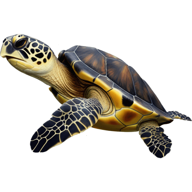 hawksbill turtle emoji