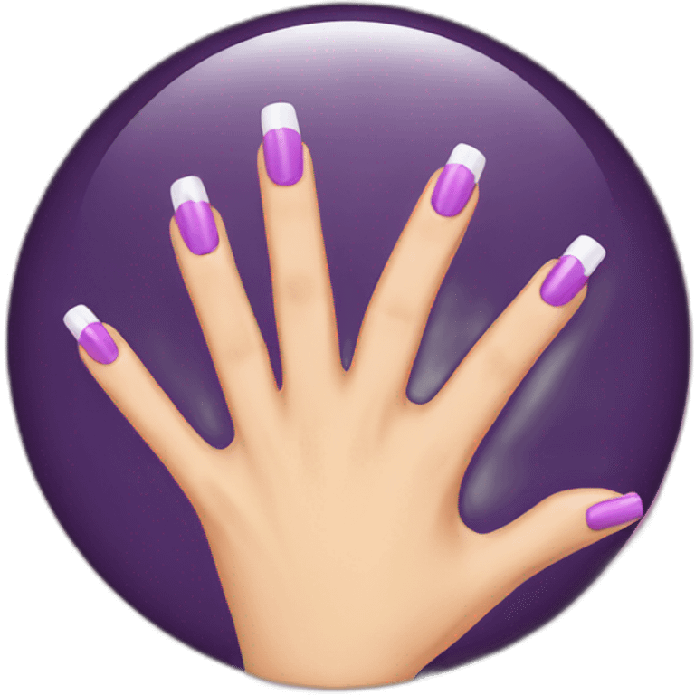 Fake nails emoji