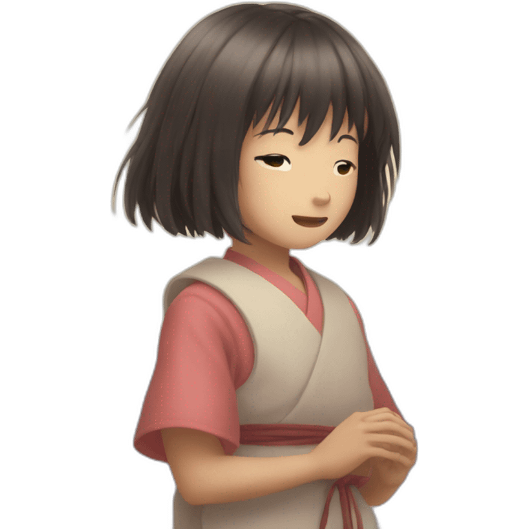 Chihiro spirited away emoji