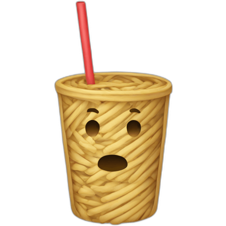 Straw emoji