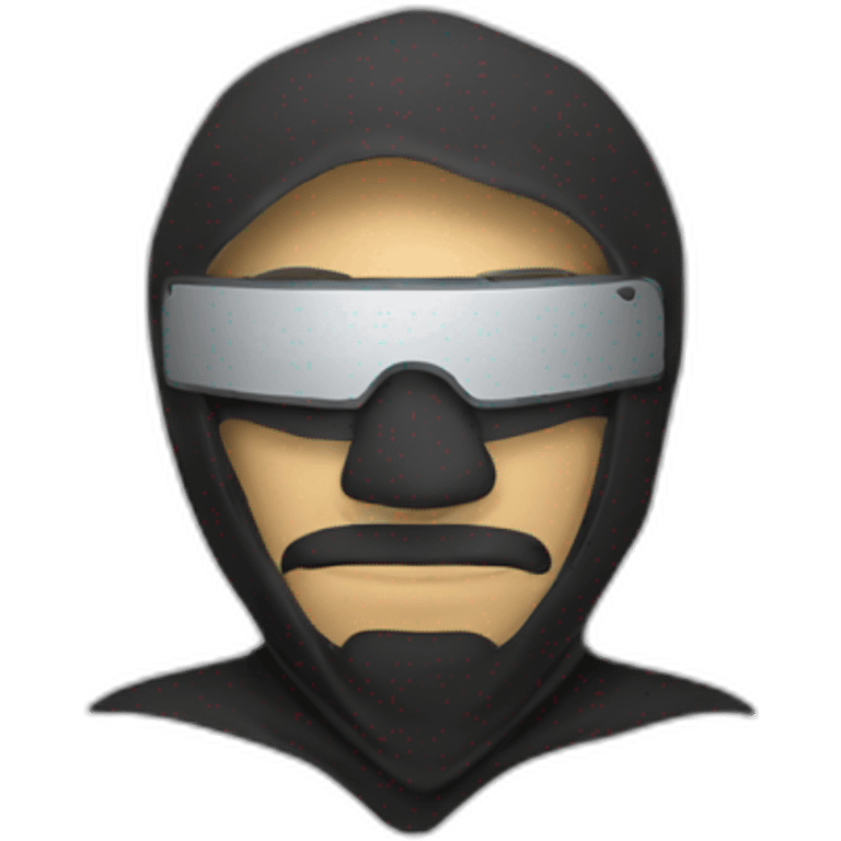 Anonymous hacker emoji