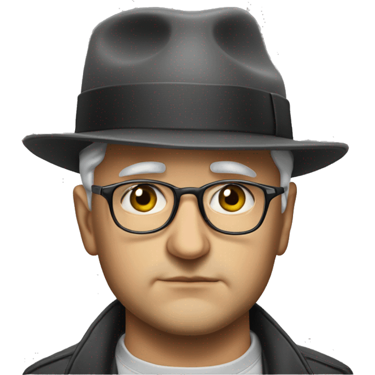 photorealistic yuriy andropov sad hat emoji