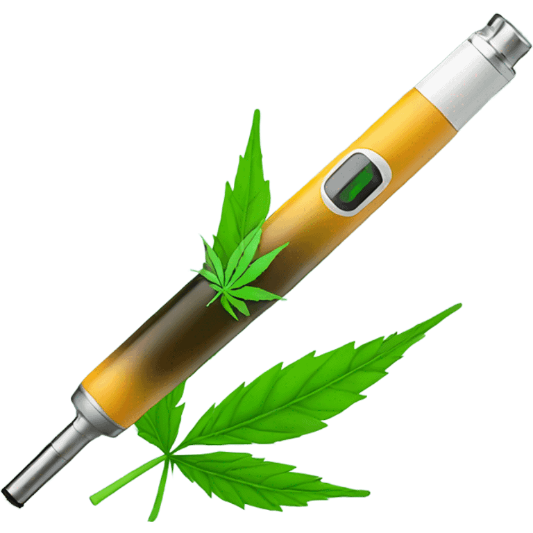 Weed Vape pen emoji