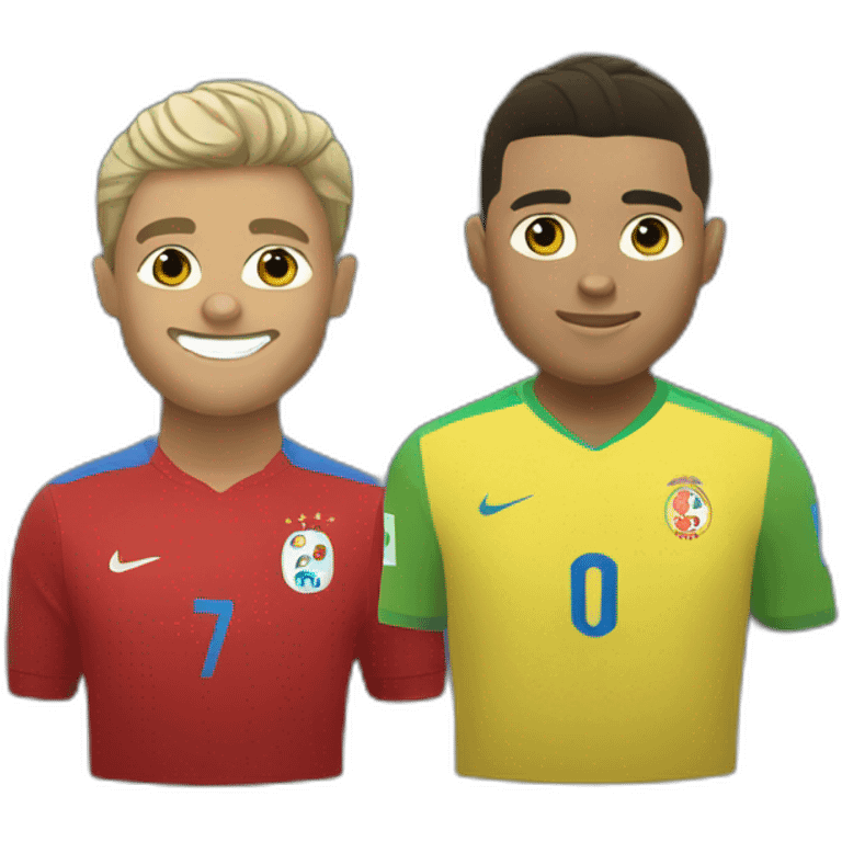 Ronaldo with euro 2024 emoji