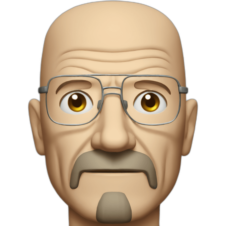 walter white without the glasses emoji