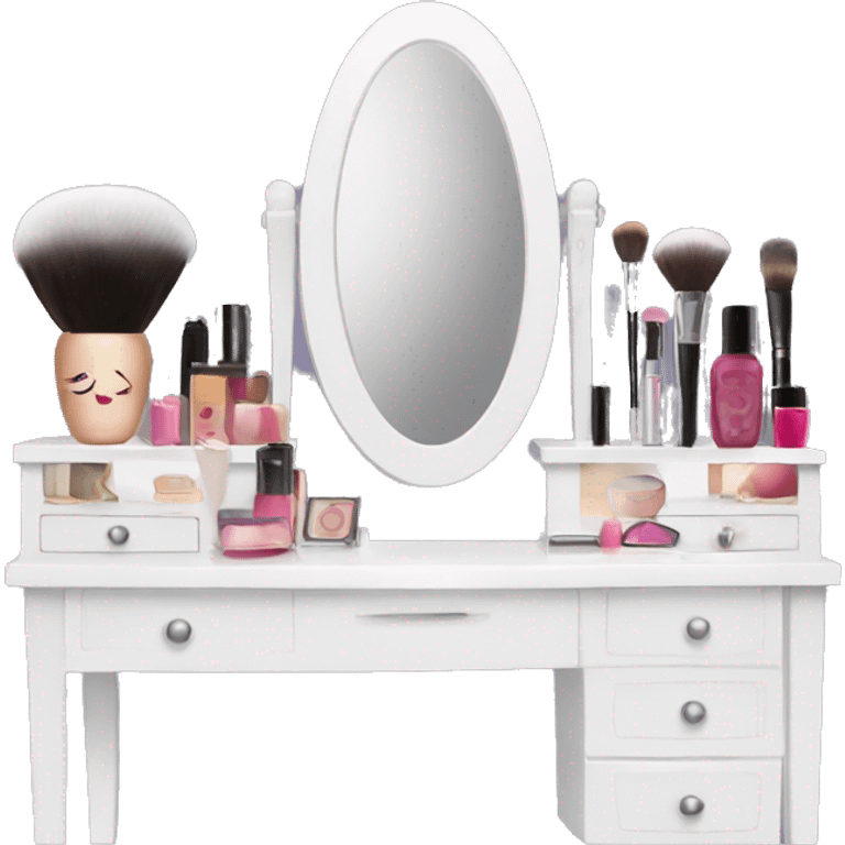 Makeup vanity  emoji