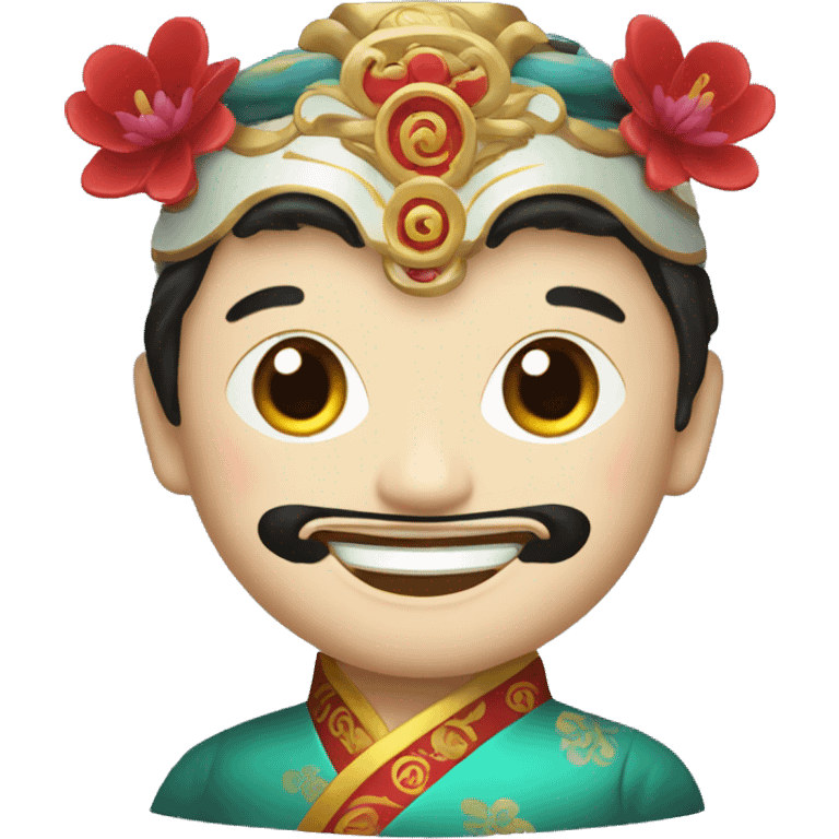 Sichuan opera with face-changing characters emoji