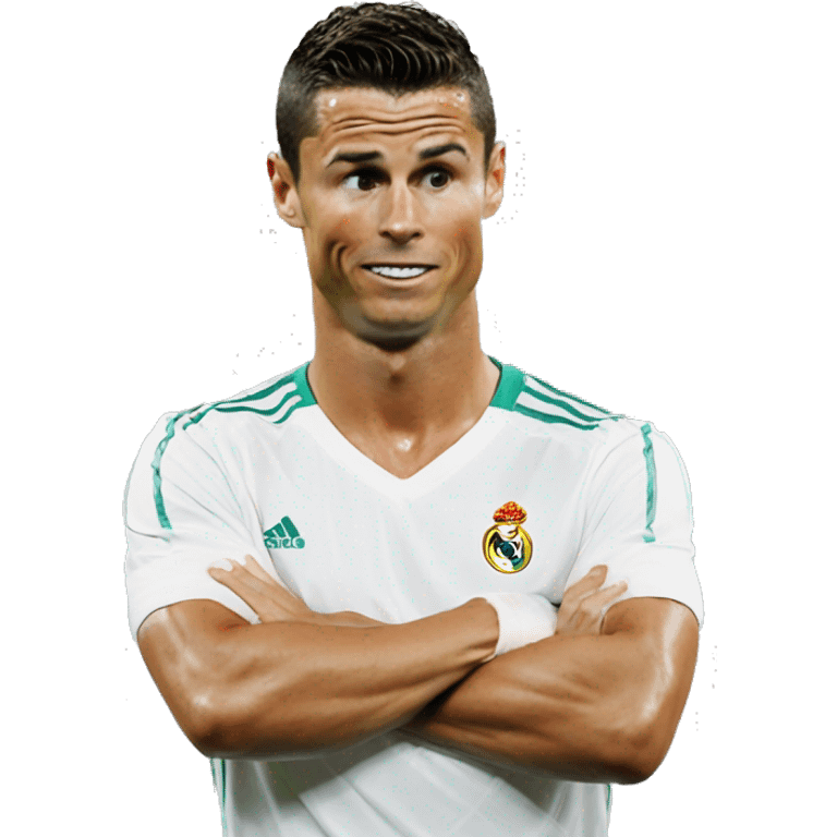 Cristiano Ronaldo qui pleure emoji