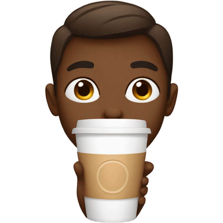 Drinking coffee emoji