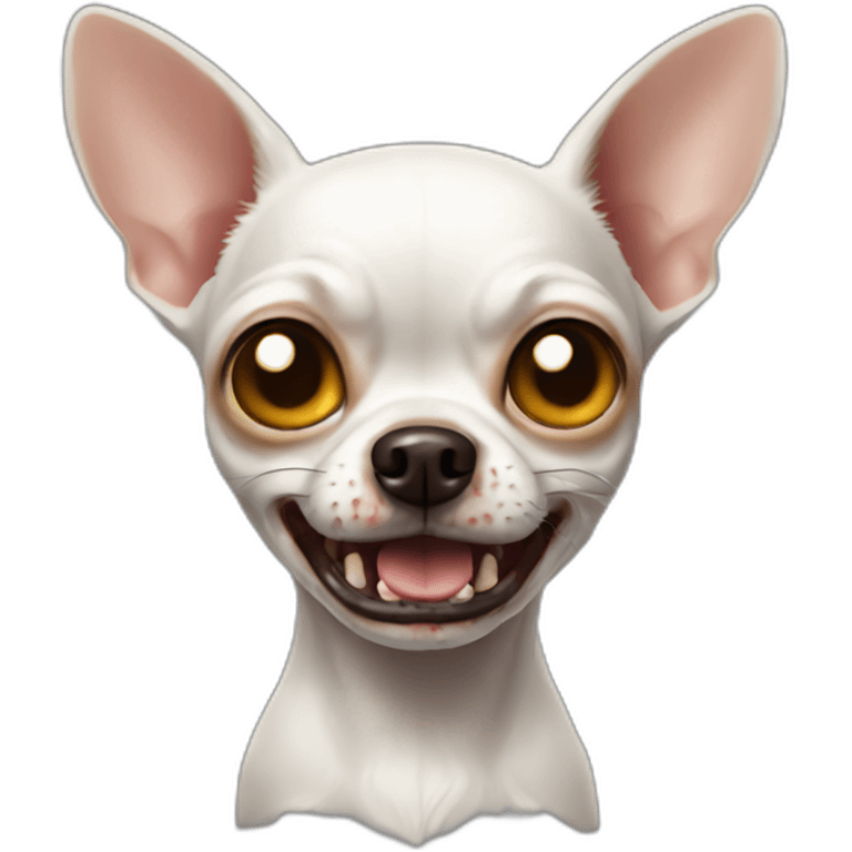 Zombie chihuahua  emoji