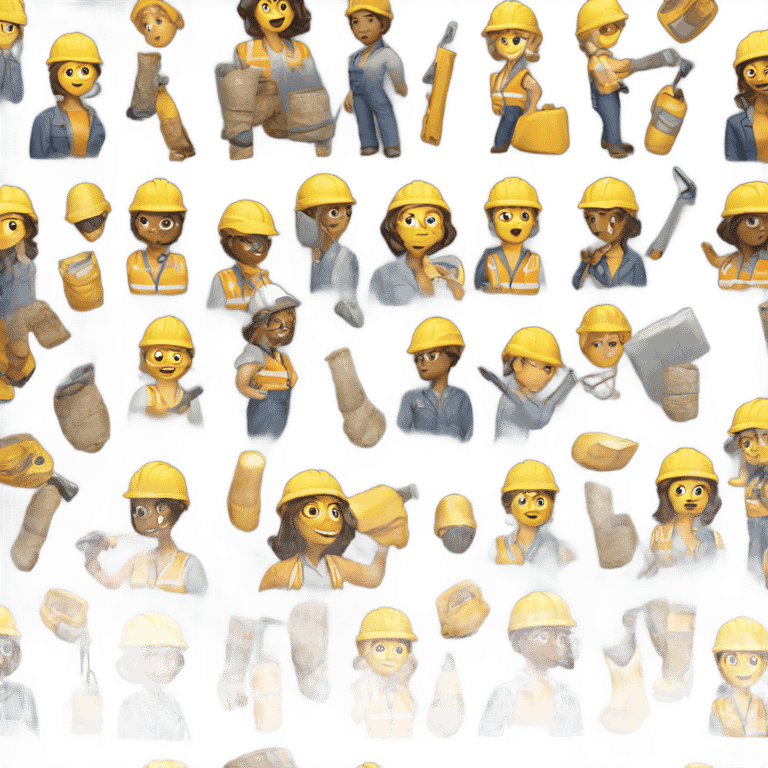 femme chantier emoji