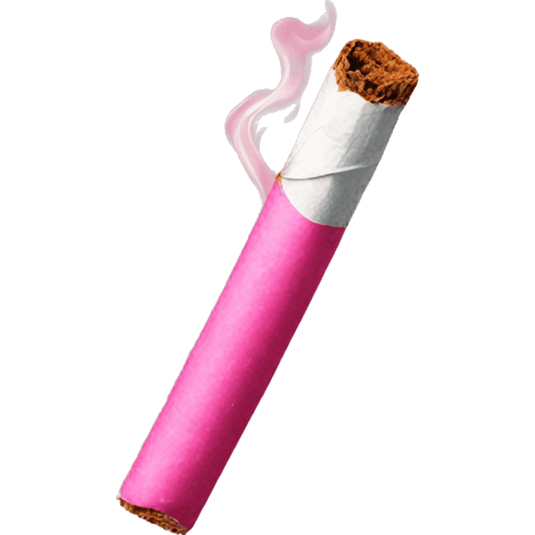 Pink cigarettes  emoji