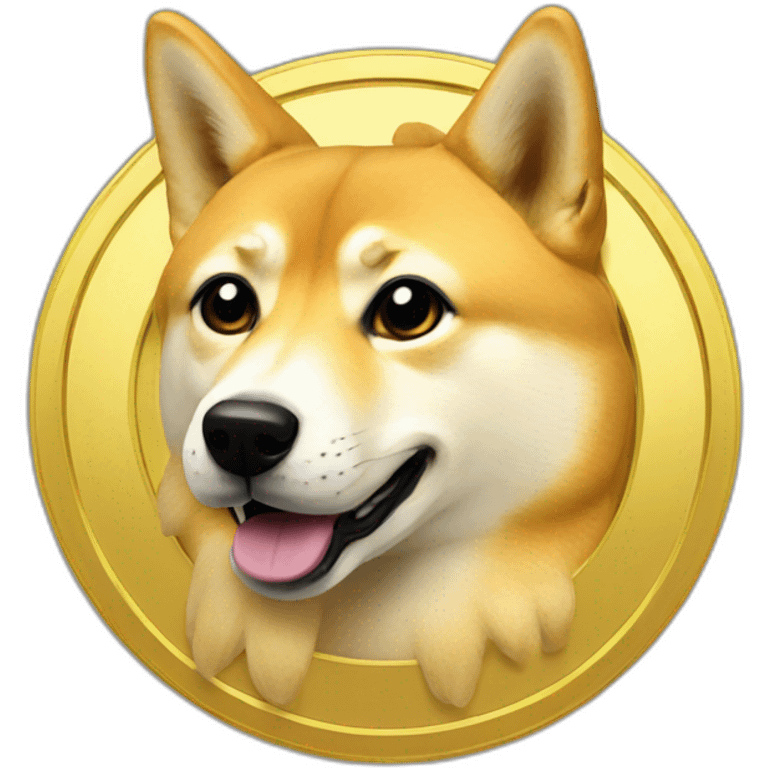 dogecoin gold   emoji