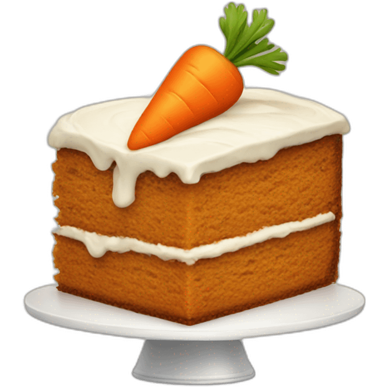 carrot-cake emoji