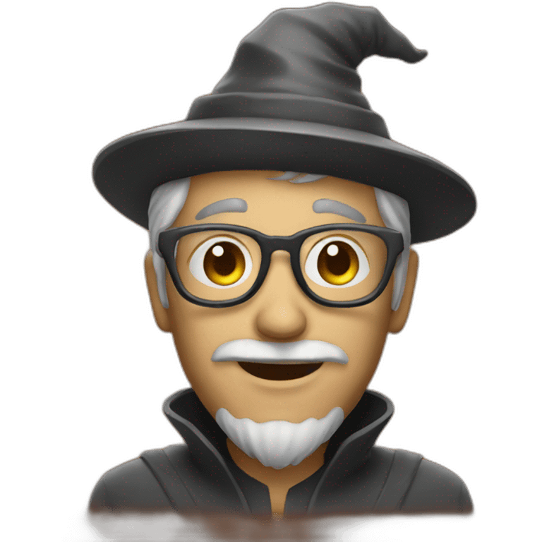 tech wizard halloween emoji