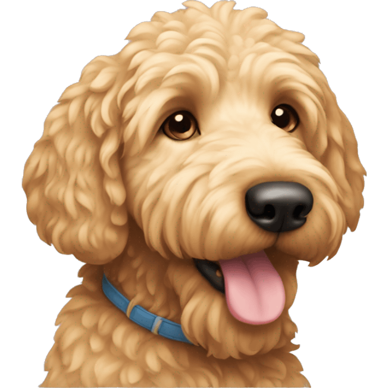 Golden doodle  emoji