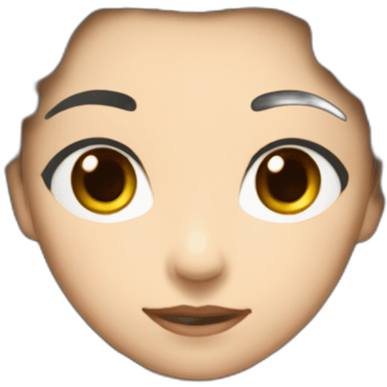 穿大衣的女青年 emoji