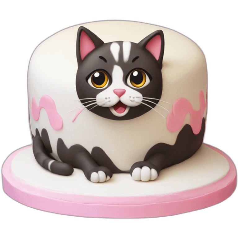 cat cake emoji