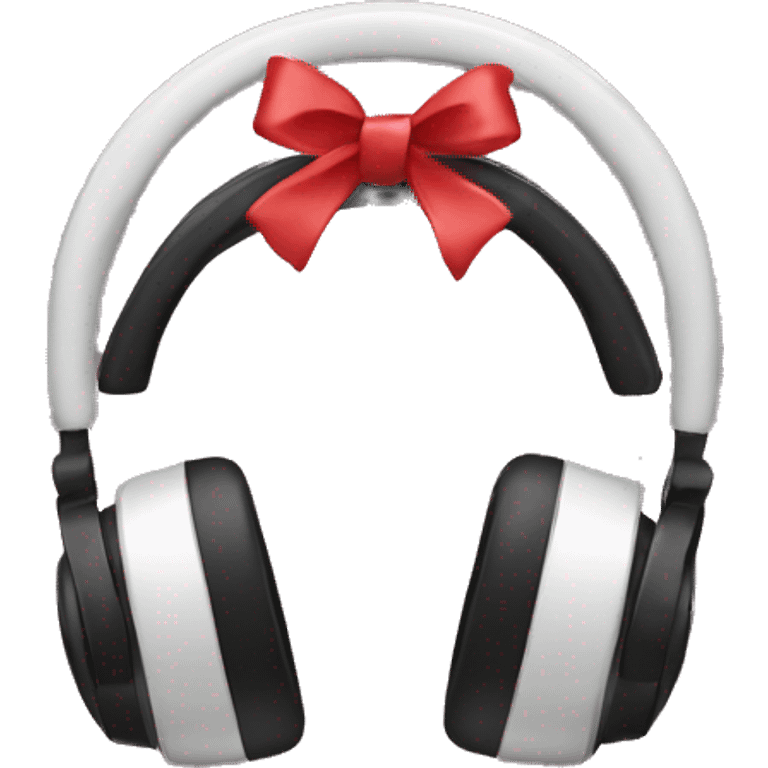 headphones with bows  emoji