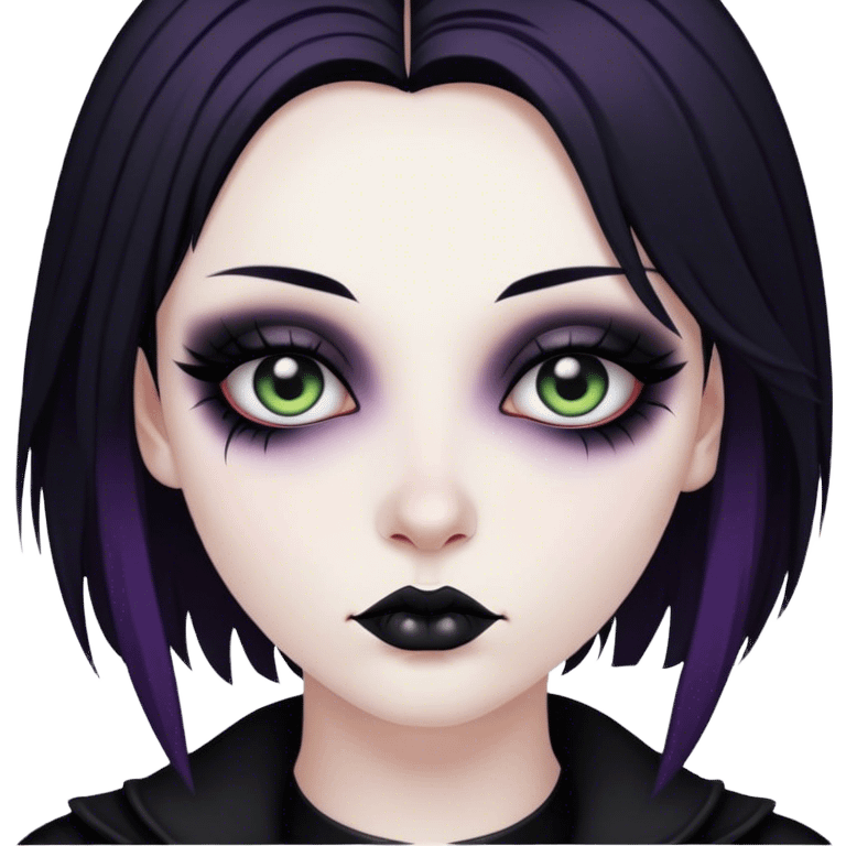 Goth emoji