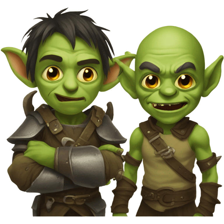 Goblin and orc emoji