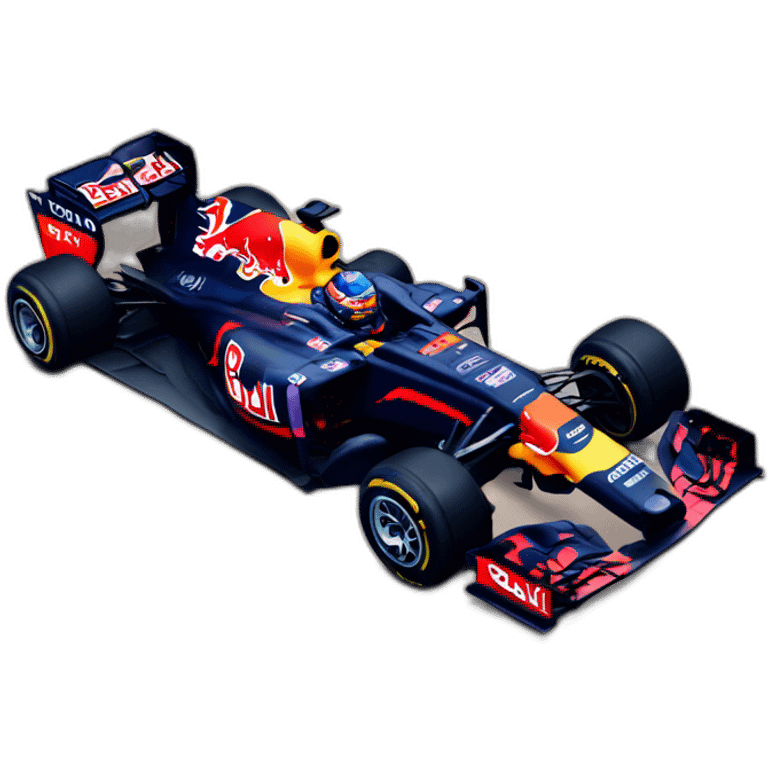 Red Bull racing emoji