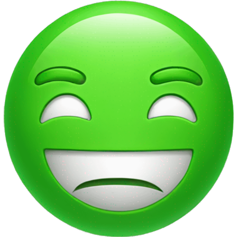 Android green emoji