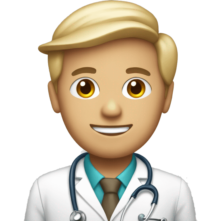 Doctor with hat emoji