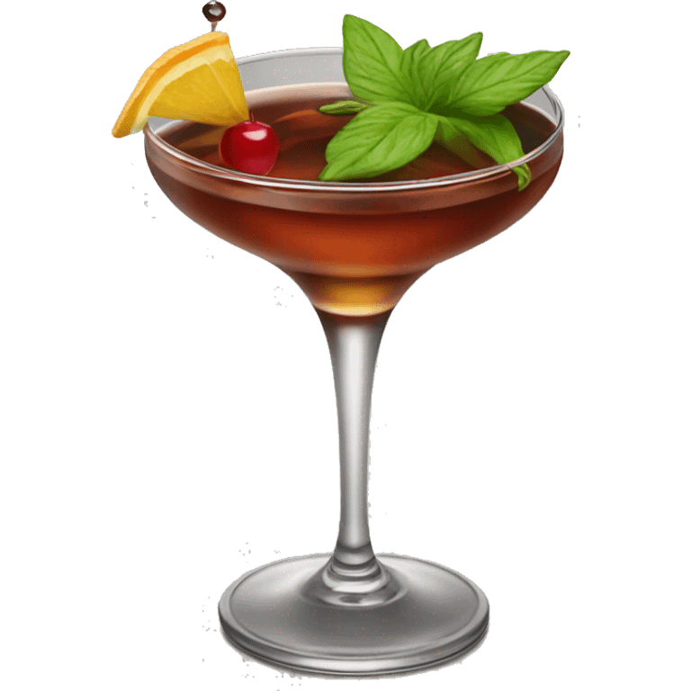 Manhattan coctail emoji