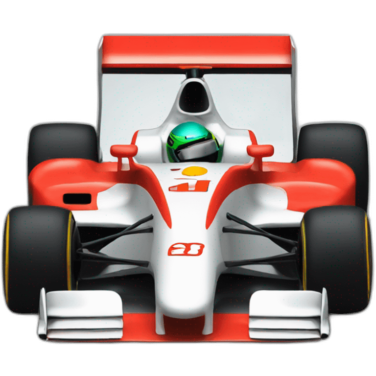 Formula 1 car emoji