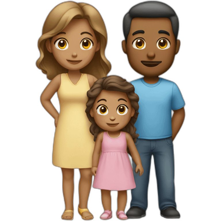 1man 1woman 1girl 1baby emoji