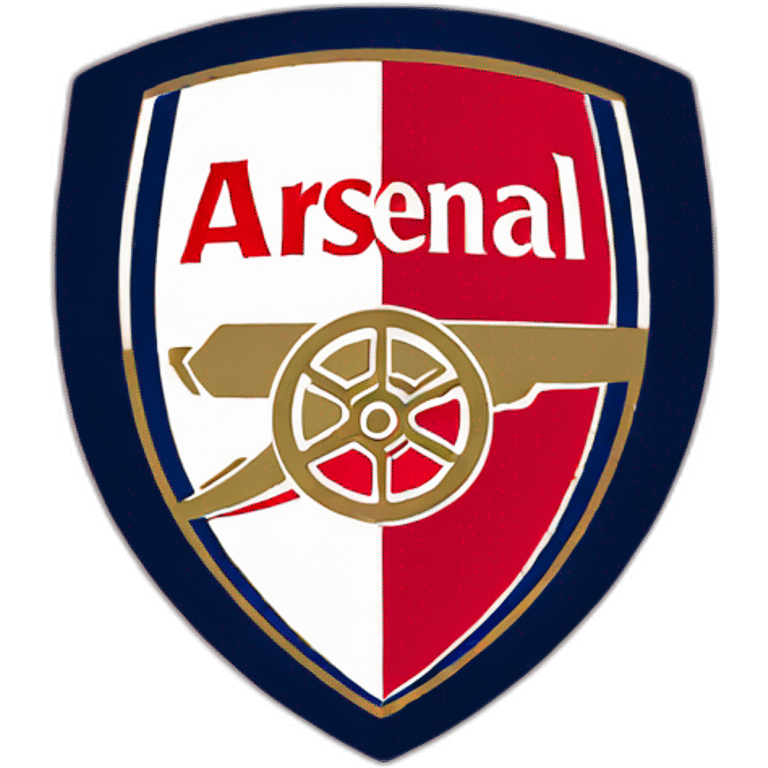 Arsenal football badge emoji