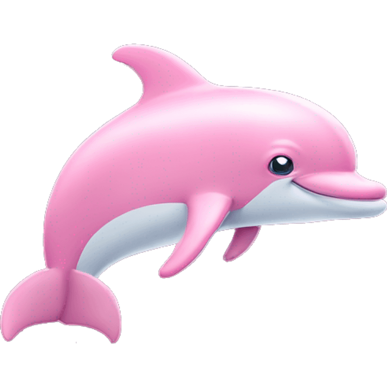 pink dolphin pink clouds emoji