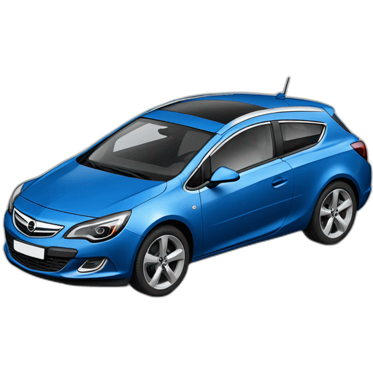 Blue opel astra emoji