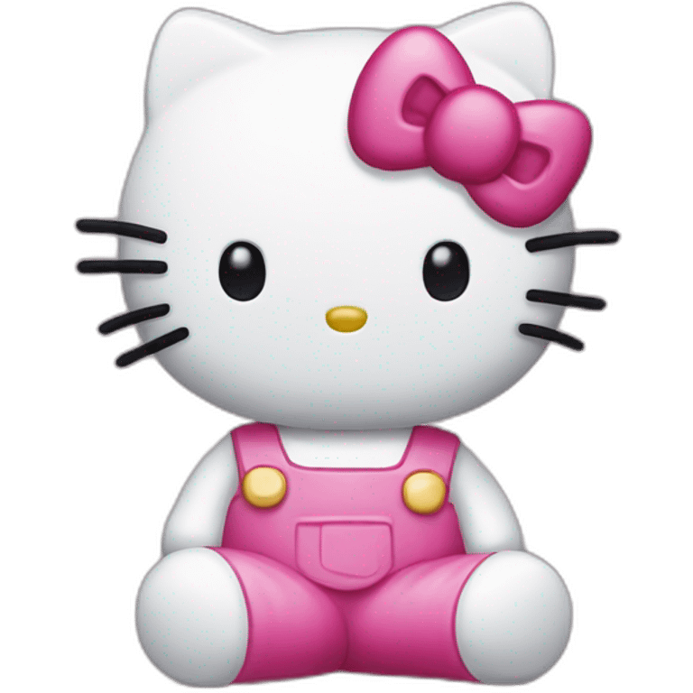 Hello kitty contenta emoji